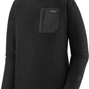 Aktuell Patagonia Man‘s R1 Air Fleece Crew - black