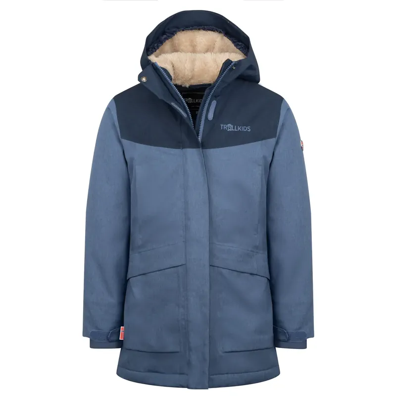 Bestseller Trollkids Girls Oslo Coat Pro Navy/Blue/Mint