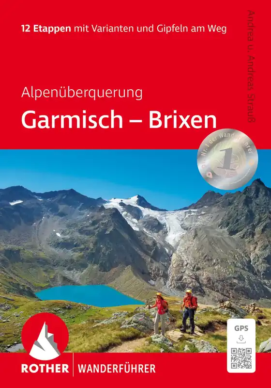Bergverlag Rother Wanderführer Alpenüberquerung Garmisch – Brixen Top-Seller