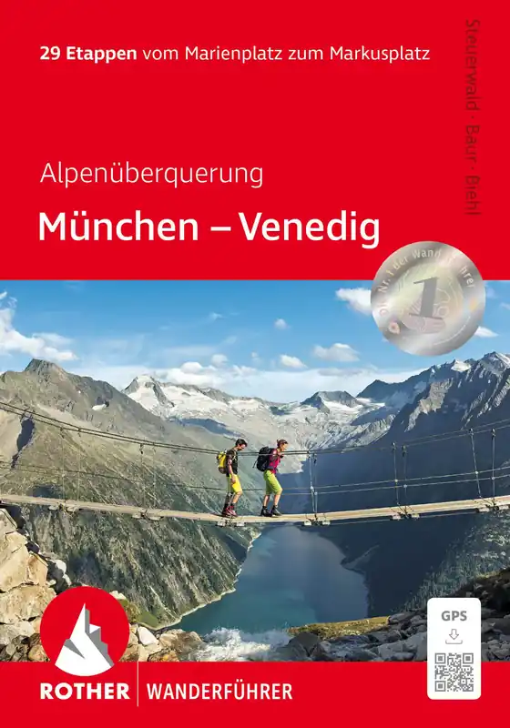 Wochenendangebot Bergverlag Rother Wanderführer München - Venedig