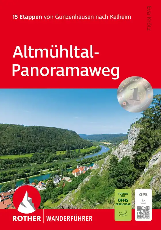 Bergverlag Rother Altmühltal-Panoramaweg Neuheit