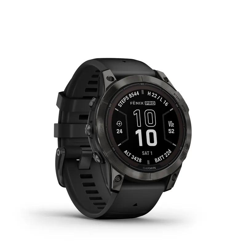 Garmin FENIX 7 Pro - Sapphire Solar - Schwarz/ Titan - 47mm Kracherpreis