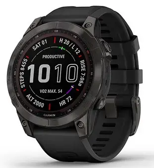 Günstig Garmin Fenix 7 Sapphire Solar DLC Titan