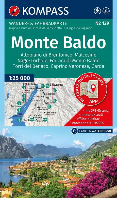 Kompass-Verlag Wanderkarte Monte Baldo Top-Seller
