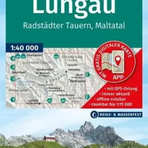 Preis Gesenkt Kompass-Verlag Wanderkarte Lungau, Radstädter Tauern, Maltatal