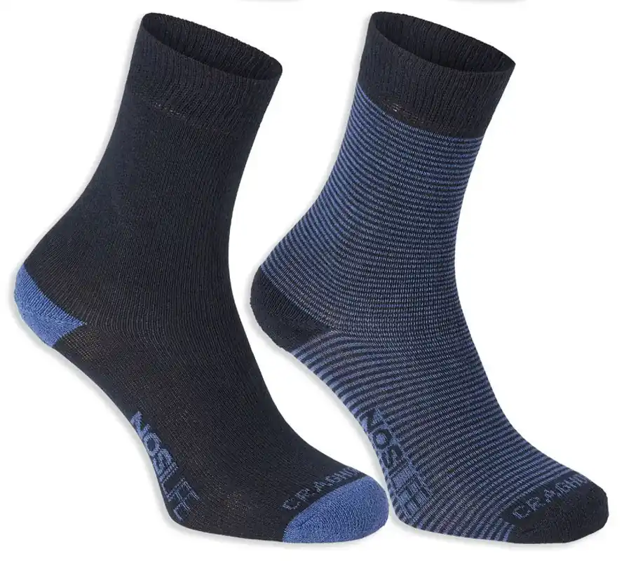 Craghoppers NosiLive Travel Socks Twin Pack Women Neuheit