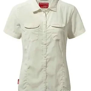 Preisreduziert Craghoppers Nosilife Adventure SS Shirt W Sea Salt