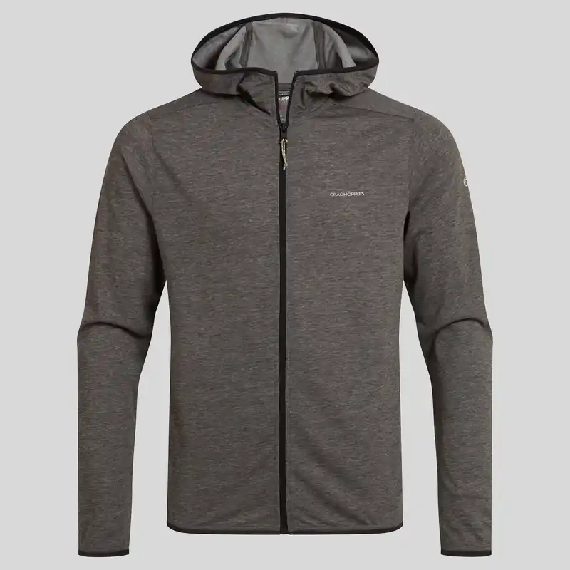 Bestpreis Craghoppers Nosilife Deft Hooded Jacket-Black Pepper Marl