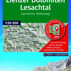 Kompass-Verlag Wanderkarte Lienzer Dolomiten, Lesachtal, Karnischer Höhenweg Bestseller