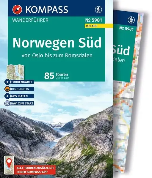 Kompass-Verlag WF 5980 Norwegen Süd Top-Angebot
