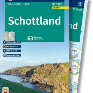 Kompass-Verlag Wanderführer Schottland Top-Preis
