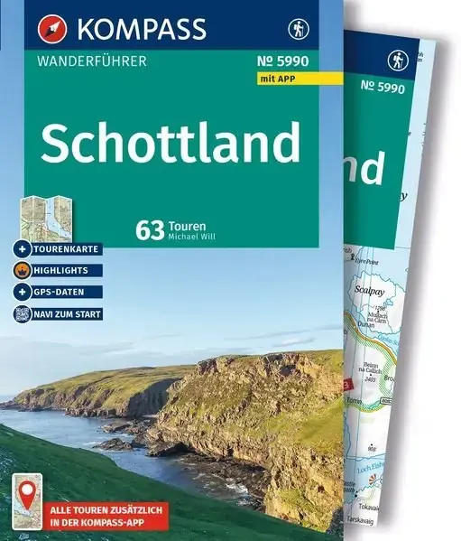 Kompass-Verlag Wanderführer Schottland Top-Preis