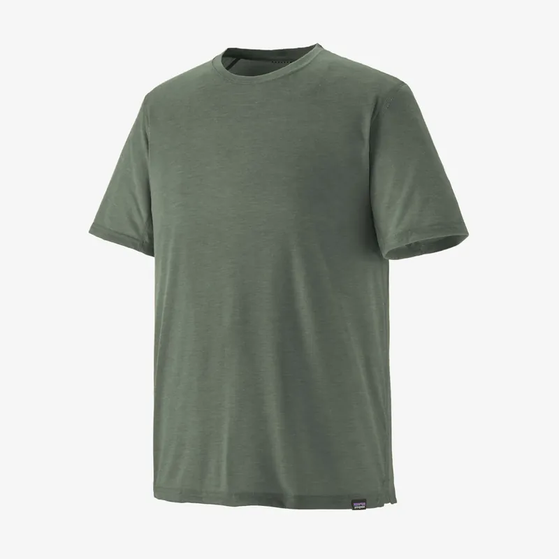 Markenware Patagonia M‘S Cap Cool Trail Shirt Hemlock Green