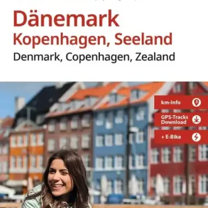 Letzte Chance BVA BikeMedia ADFC-Radtourenkarte Dänemark/Kopenhagen/Seeland 1 150.000