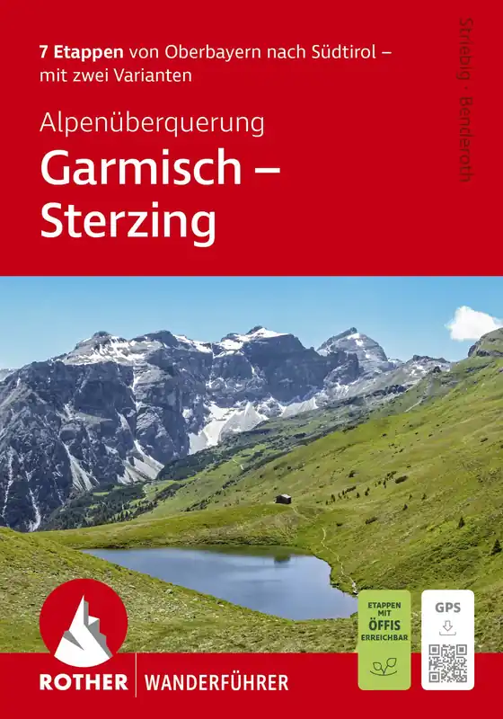 Top-Seller Bergverlag Rother Alpenüberquerung Garmisch – Sterzing