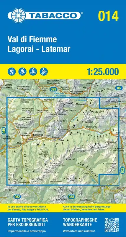 Preiswert Tabacco WK 14 Val Di Fiemme 25T