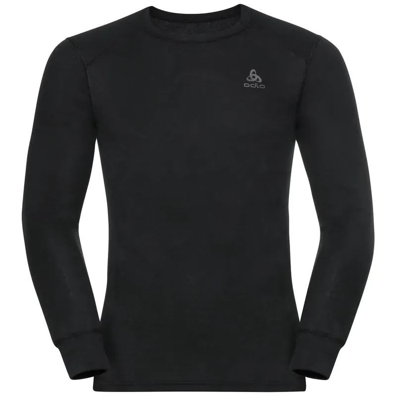 Odlo Activewarm BL Topcrewneck LS-Black Expressversand