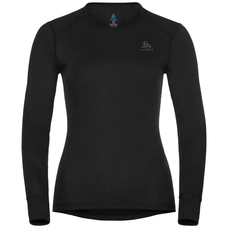 Markenware Odlo Activewarm BL Topcrewneck LS-W-Blk