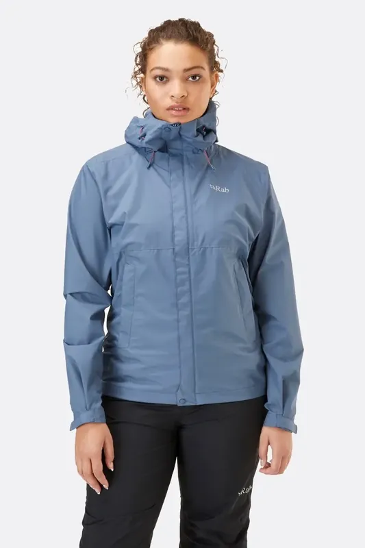 Neu Rab Downpour Jacket Wmns Bering Sea