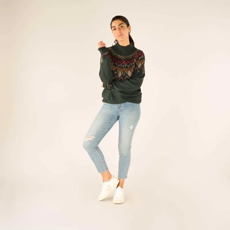 Top-Preis Sherpa Adventure Gear Indu Mock Neck W Forest