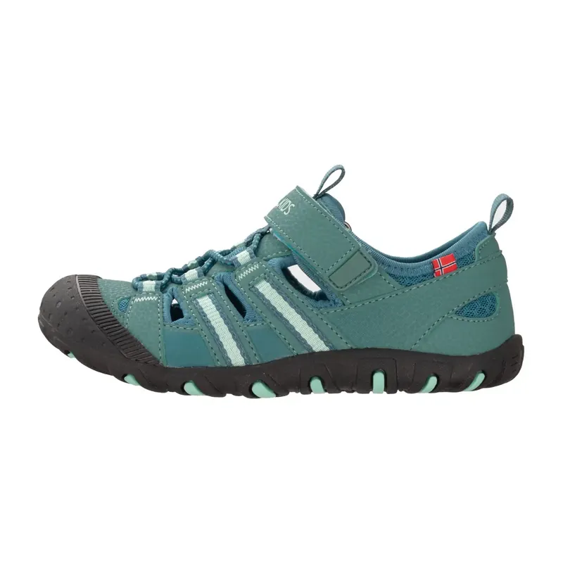 Letzte Chance Trollkids Kids Sandefjord Sandal XT Teal/Aqua