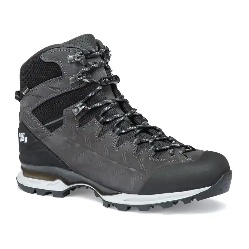 Neu Im Sortiment Hanwag Makra Trek GTX Asphalt/Light Grey
