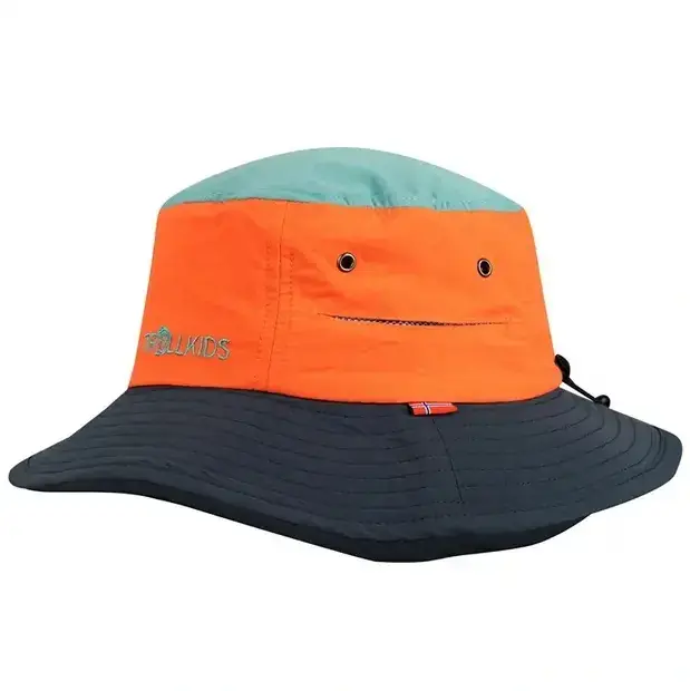 Trollkids Kids Troll Hat Orange/Turq/Navy 48 Bestseller