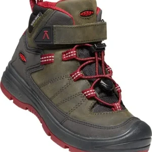 Kracherpreis Keen Kids Redwood Mid WP Steelgrey/Red