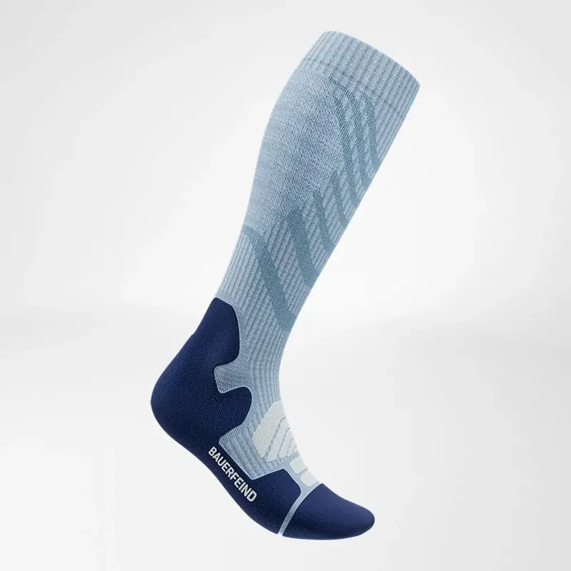 Bauerfeind Outdoor Merino Compression Socks W Sky Blue Abverkauf