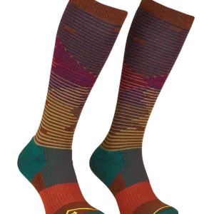 Ausverkauf Ortovox All Mount Long Socks - Clay Orange