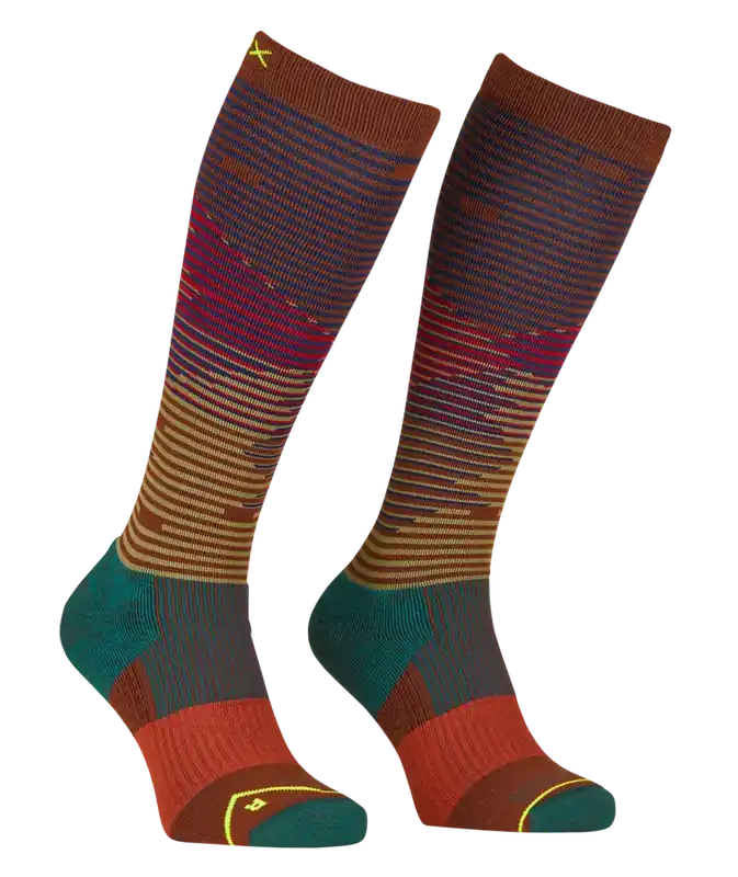 Ausverkauf Ortovox All Mount Long Socks - Clay Orange
