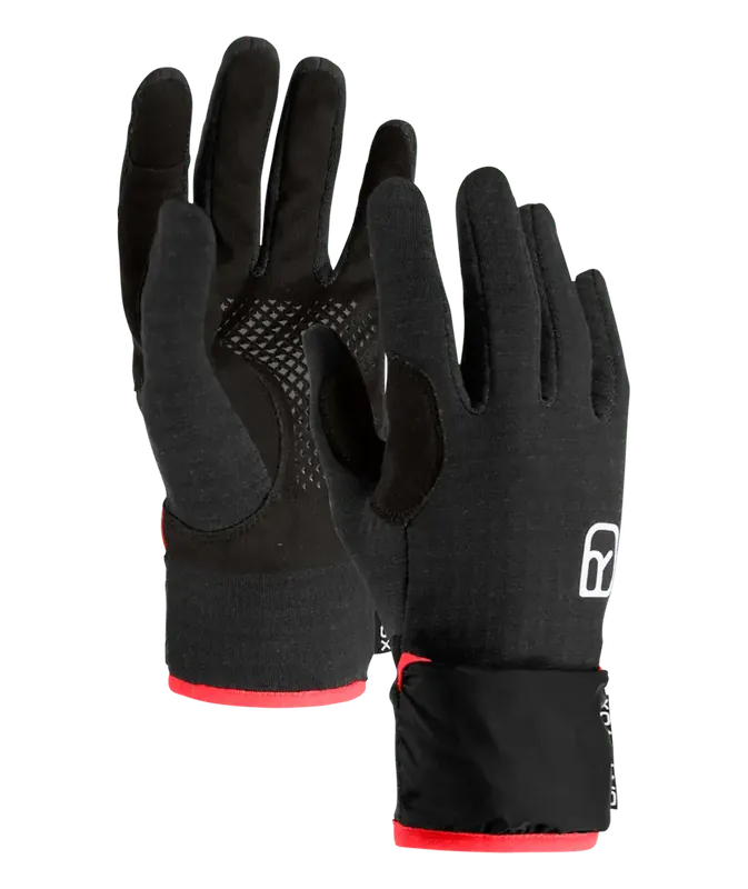 Jetzt Kaufen Ortovox Fleece Grid Cover Glove Woman - Black Raven
