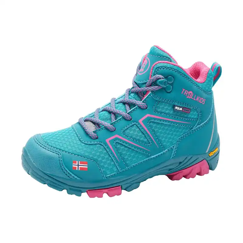 Bestseller Trollkids Kids Skarvan Hikermid Smaragd/Rubired