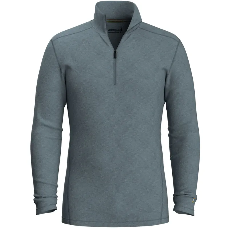Preis Gesenkt Smartwool Classic Thermal 1/4 Zip - Pewter Blue