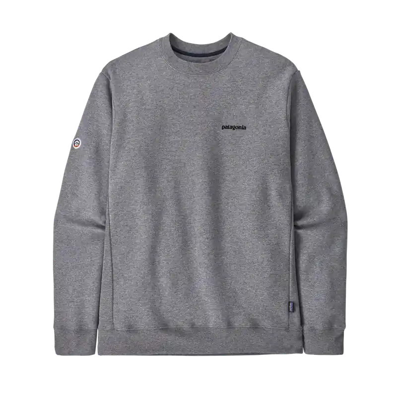 Expressversand Patagonia Fitz Roy Icon Uprisal Crew Gravel Hthr