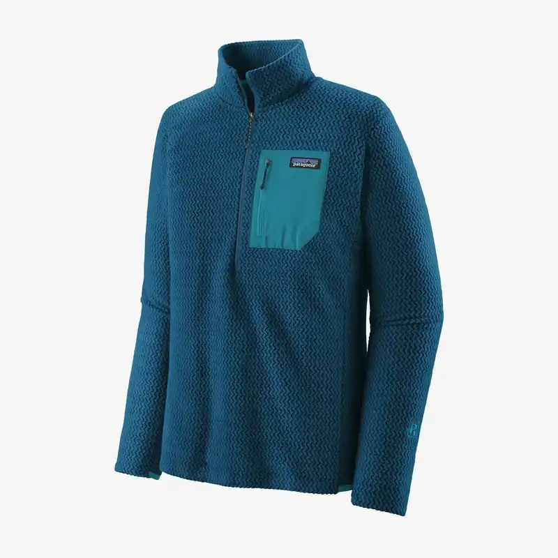 Neuheit Patagonia R1 Air Zip Neck Endless Blue