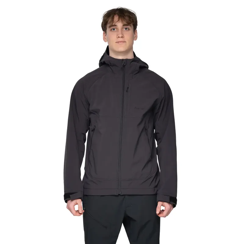 Bergans Vaagaa Softshell Jacket Hood Men Black Preisknaller
