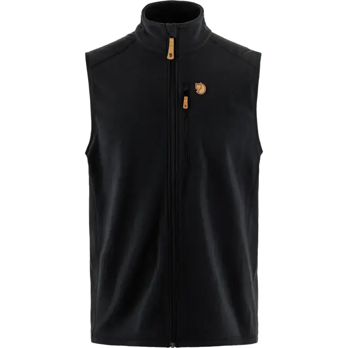 Geprüft Fjällräven Övik Lite Fleece Vest Black