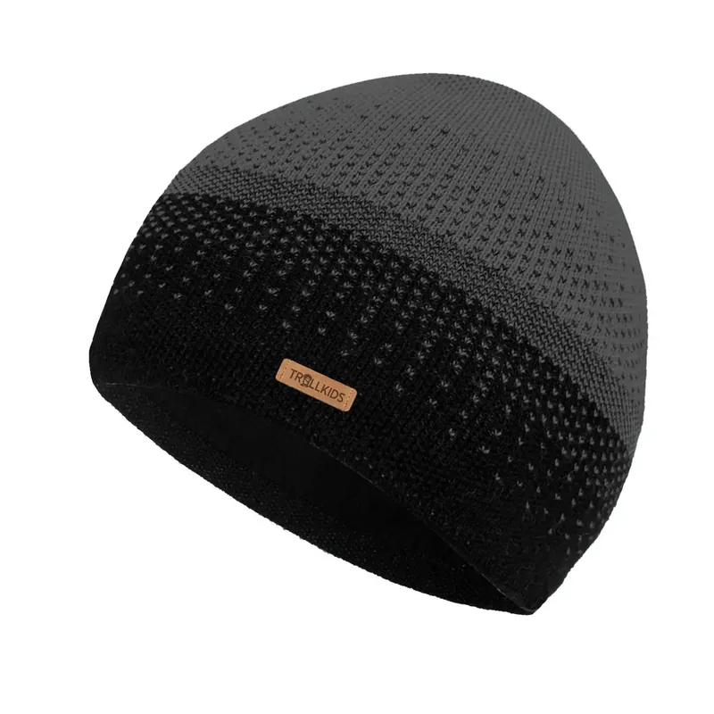 Trollkids Kids Merino Cap Anthracite Jetzt Bestellen