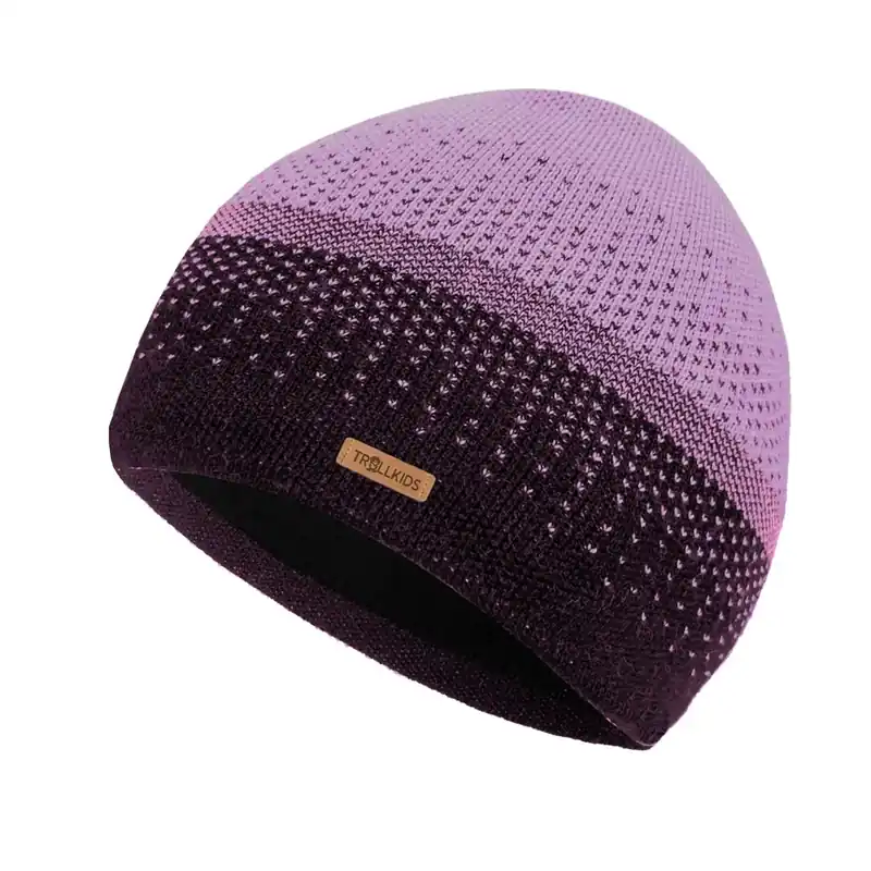 Trollkids Kids Merino Cap Mauve Direktkauf