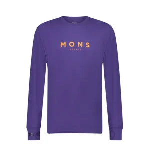 Neuheit Mons Royale Yotei Classic Merino LS Violet