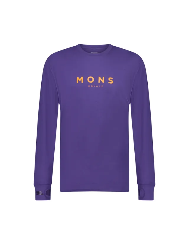 Neuheit Mons Royale Yotei Classic Merino LS Violet