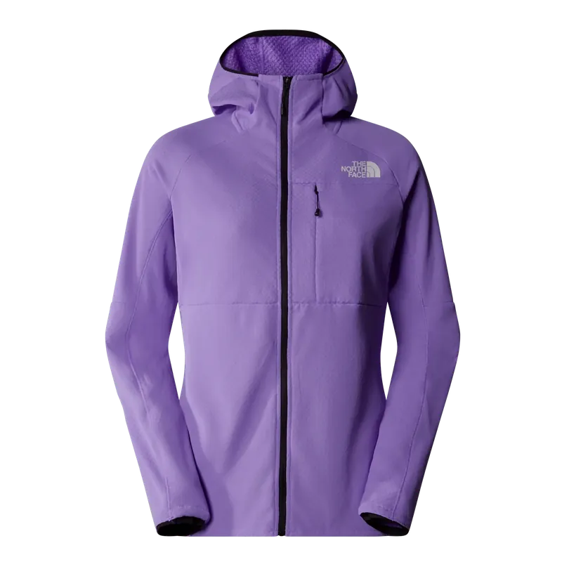 The North Face Future Fleece FZ Hoodie W Purple Granite Highlight
