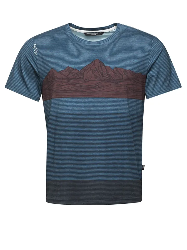 Sonderaktion Chillaz Mountain Stripes Shirt Blue/Dark Blue