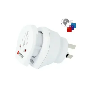 Neuheit Skross Steckeradapter Combo World Australien/China