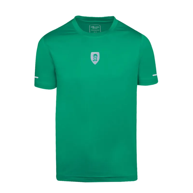 Sale Trollkids Kids Preikestolen T Pepper Green