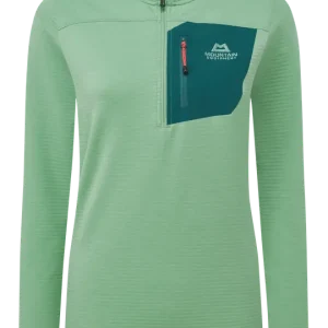 Neuheit Mountain Equipment Lumiko Zip-T W Lichen Green/D Teal