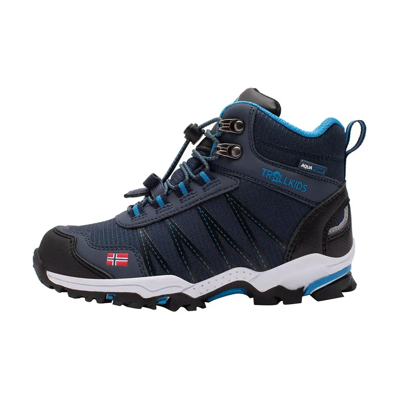 Trollkids Kids Trolltunga Hiker Mid - Navy/Blue Direkt Vom Hersteller