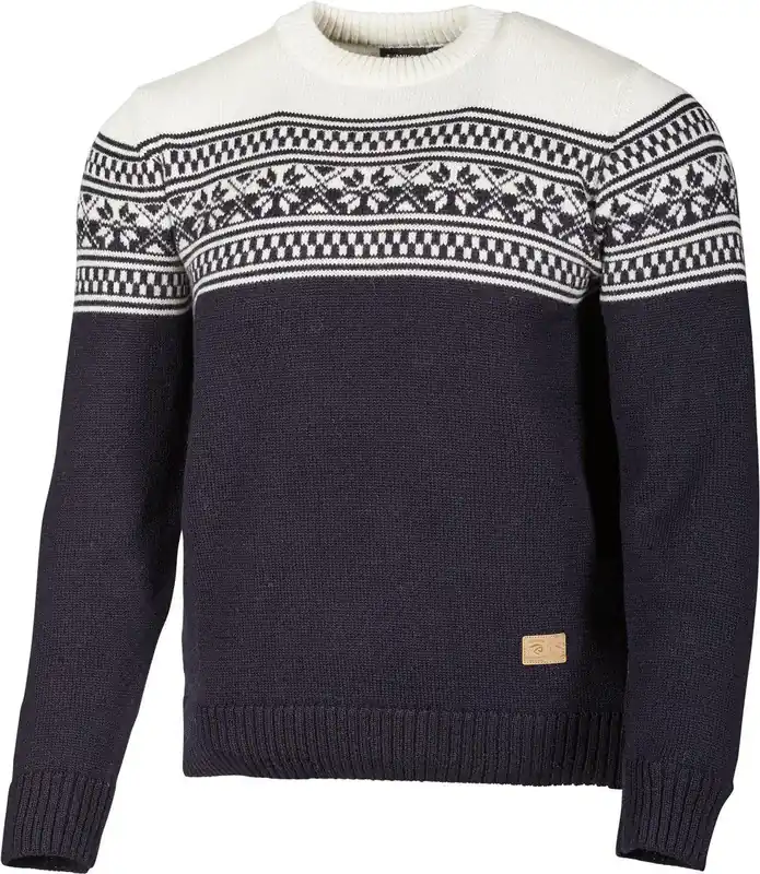 Ivanhoe of Sweden Vidar Crewneck Navy Echt