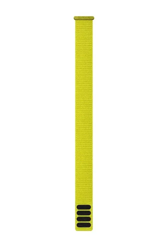 Garmin 22mm Ultrafit Armband Nylon - Amp Yellow Markenware